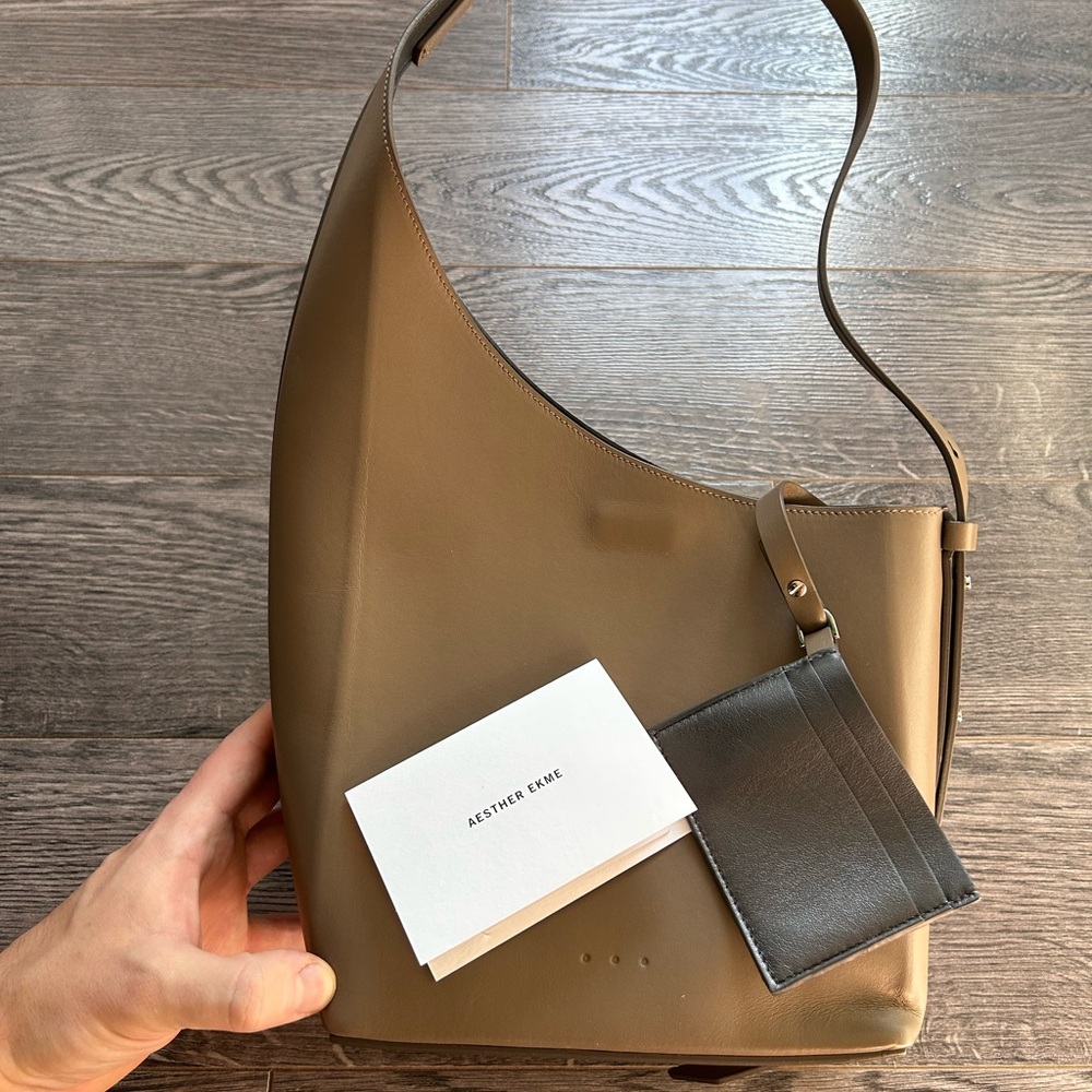 AESTHER EKME Lune Demi Shoulder Bag Khaki